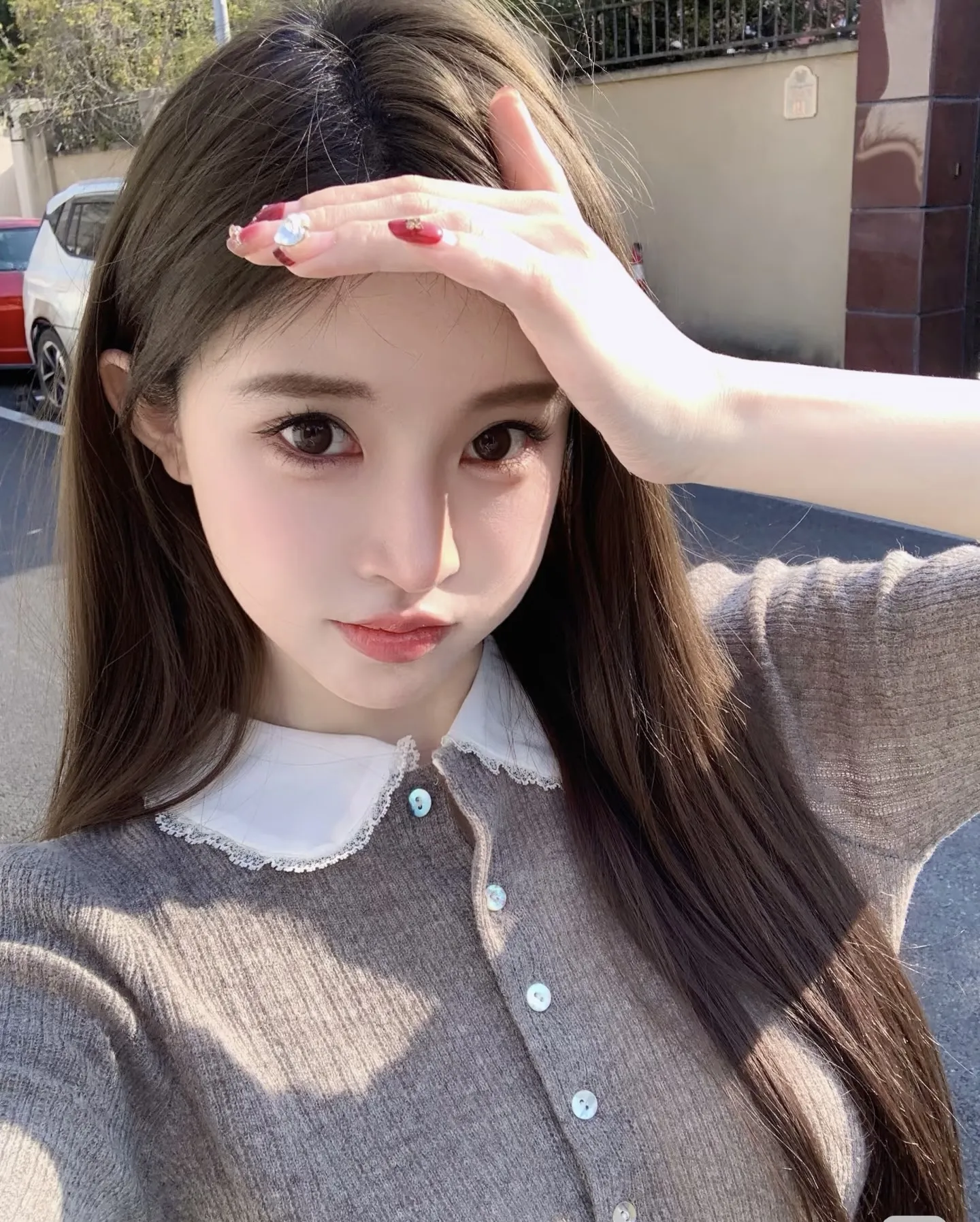 奶茶，高中毕业刚满18刚下海听话甜妹三点粉 Gallery 4