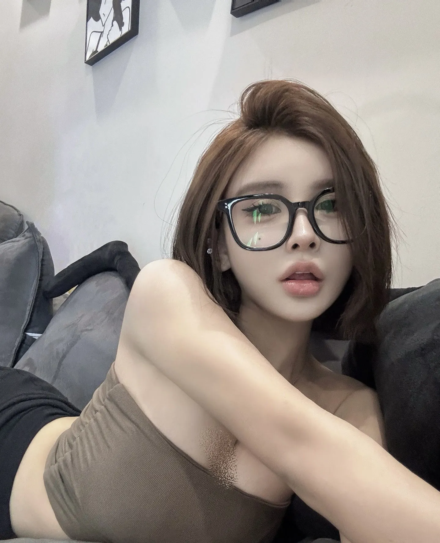 短发女孩 可儿 瑜伽教练