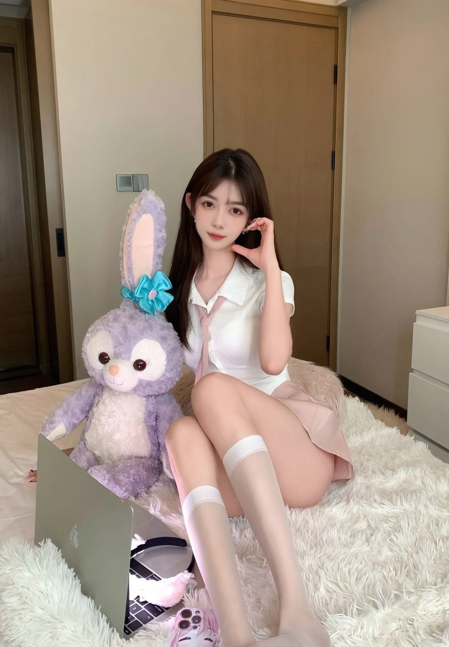 三林栗子🌰超瘦骨感筷子腿，新年祝大哥发财 Gallery 3