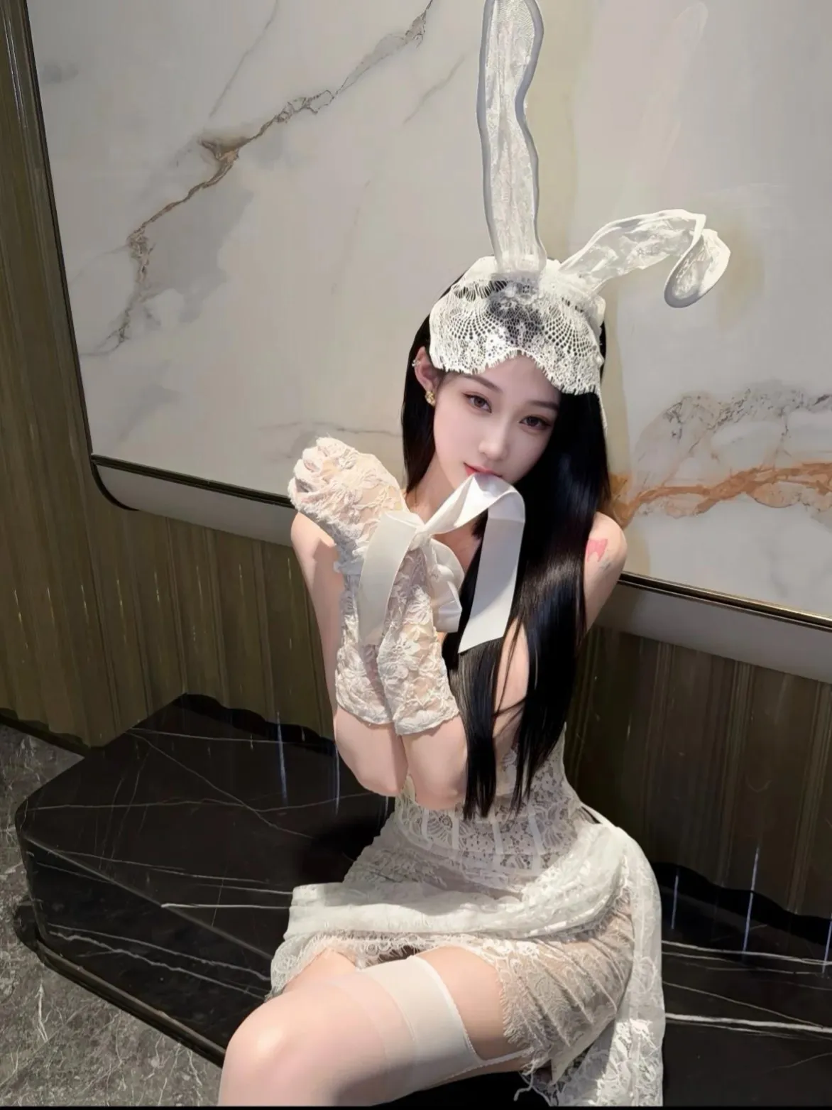 花仙子，可纯可御，无赘肉，无纹身
