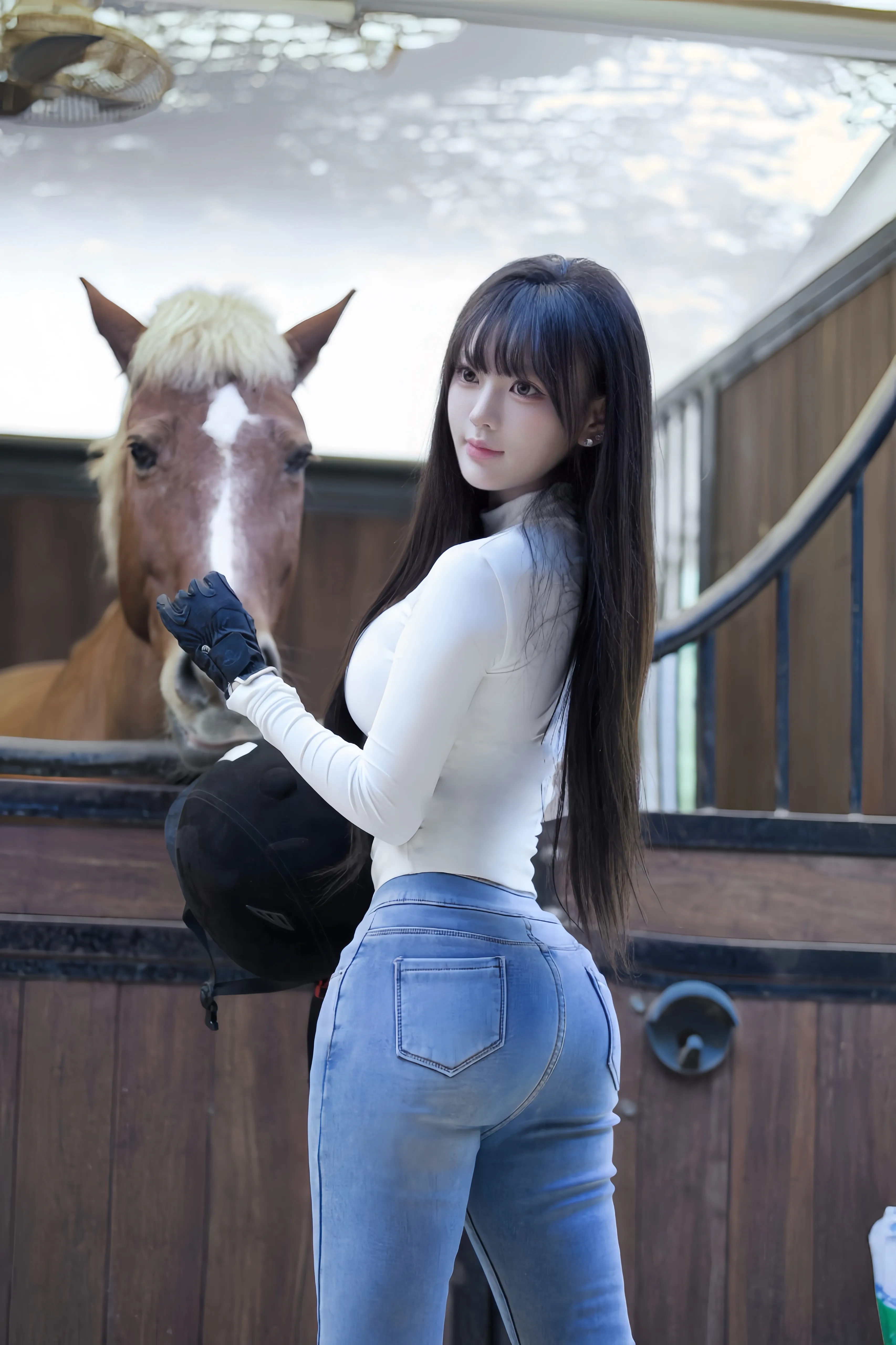 JA213🦜静安纯欲马术 Gallery 2