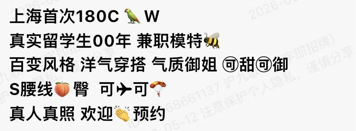 bb165 黄浦 鹦鹉 180 真实留学生兼职模特 Gallery 1
