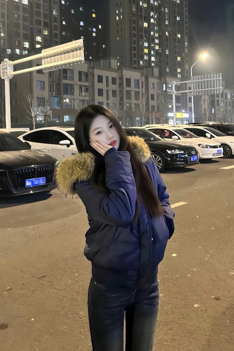 初中女孩 新人开工 七七