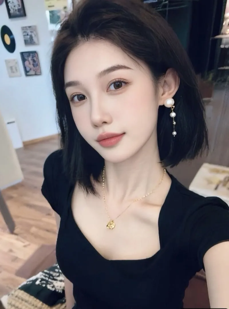 普陀静安纯欲短发新人御姐🔥梦琪🔥筷子腿